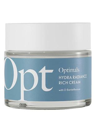 Насичений зволожувальний крем для обличчя opt optimals hydra radiance