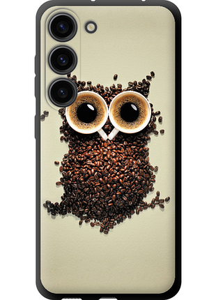 Чехол на samsung galaxy s23 сова из кофе tpu fch_0173431