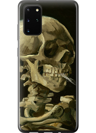 Чехол на samsung galaxy s20 plus винсент ван гог. череп из пластика fch_0057133