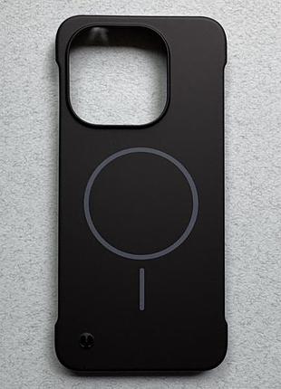 Xiaomi 15t чохол з magsafe тонкий, чорний, матовий пластиковий