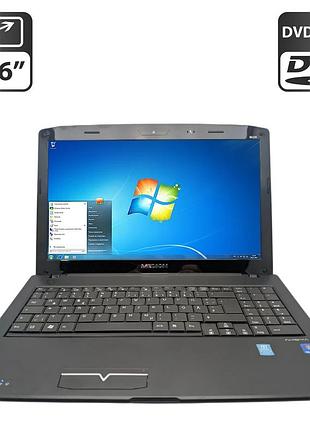 Ноутбук medion akoya e6220 / 15.6" (1366x768) tn / intel core i3-370m (2 (4) ядра по 2.4 ghz) / 6 gb ddr3 / 500 gb hdd / intel