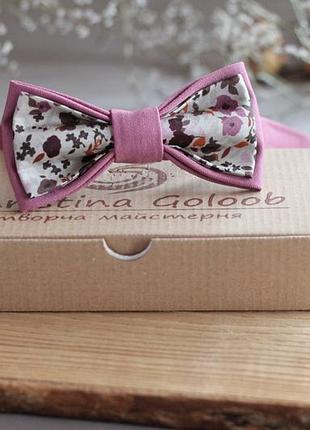 Галстук-бабочка christina goloob romantik one size пепел розы