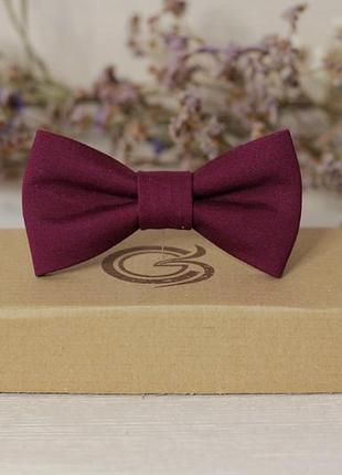 Галстук-бабочка elena goloob autumn one size брусничный