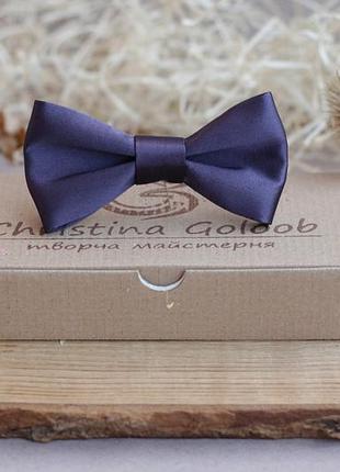 Краватка-метелик christina goloob autumn one size попеловій фіолетовий