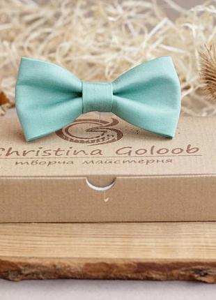 Галстук-бабочка christina goloob autumn one size мятно-зеленый