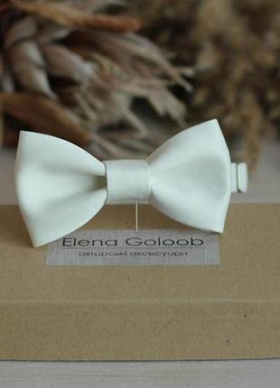 Бабочка elena goloob сливочный (айвори)