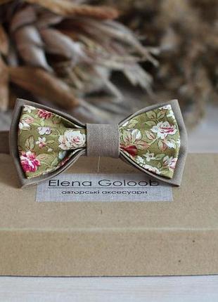 Бабочка elena goloob romantic one size оливковый