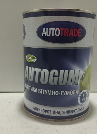 Autotrade мастика битумно-каучуковая 0,8кг