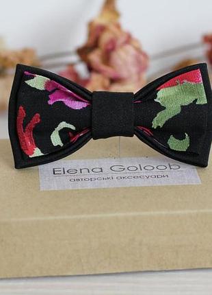 Галстук-бабочка elena goloob romantik one size черный