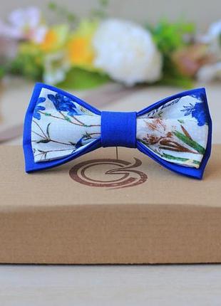 Краватка-метелик elena goloob romantik one size яскраво-синій