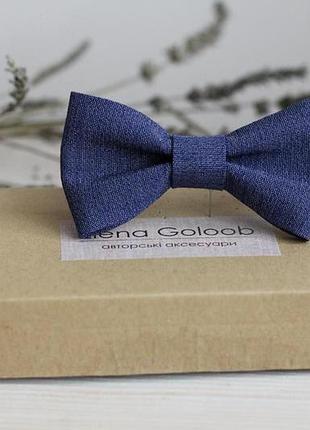 Галстук-бабочка elena goloob blue меланж синий