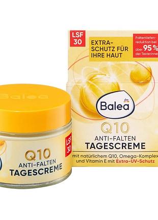 Денний крем проти зморшок balea q10 spf 30, 50 мл