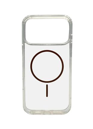 Чохол cosmic acrylic thin magnetic for apple iphone 17 pro max gold