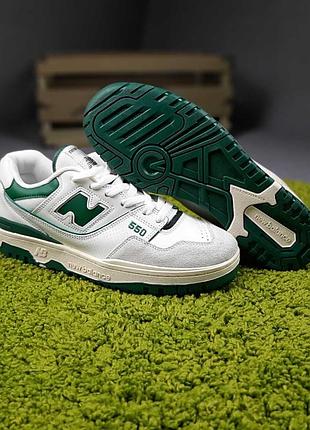 Balance 550 белые с зеленым