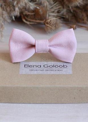Галстук-бабочка elena goloob one size пепельная роза