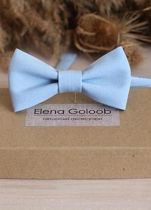 Галстук-бабочка elena goloob blue нежно-голубой