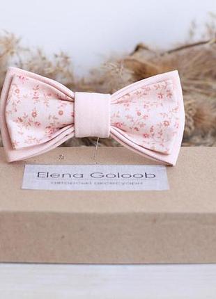 Галстук-бабочка elenagoloob romantik one size пудровый