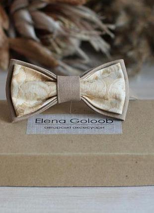 Бабочка elena goloob romantik детский(подростковый) бежевый