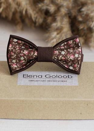 Бабочка elena goloob romantic one size коричневый