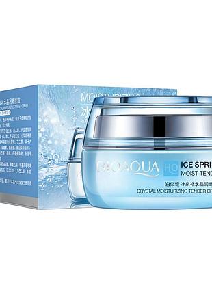 Крем для лица bioaqua ho ice spring moist tender crystal moisturizing tender cream 50мл