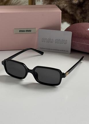 Солнцезащитные очки женские miu míu защита uv400