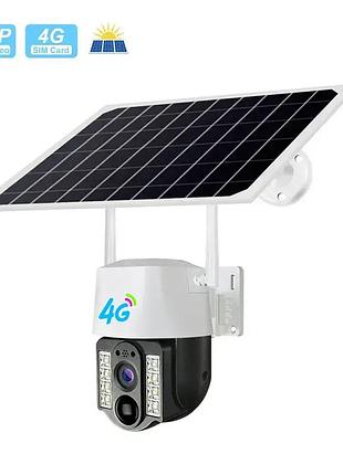 360 камера v380 pro 4 mp 4 dg sim karta – sm-360, біло-чорна