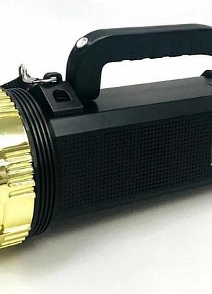 Фонарь golon rx-s66bts с радио и солнечной панелью