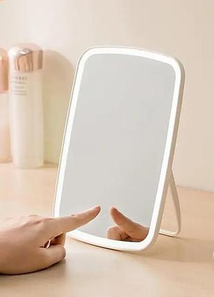 Зеркало для макияжа с подсветкой led makeup mirror nv505