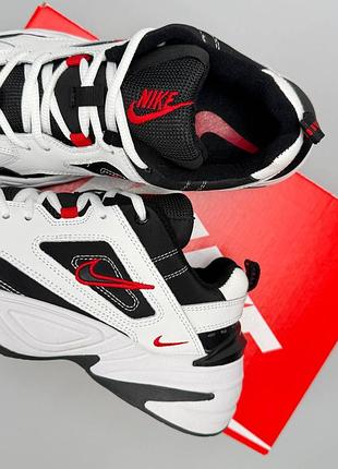 Nike m2k tekno w white black red