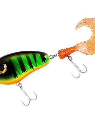 Джркбейт fladen scary tail 30 г firetiger 13 см (18-7630-01) — приманка на щуку, судака та великого окуня