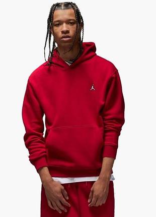 Худі чоловіче air jordan essential чорна і червона