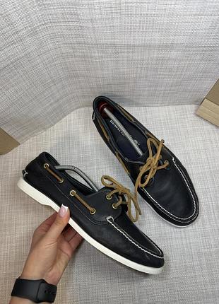 Оригінальні шкіряні мокасини туфлі timberland