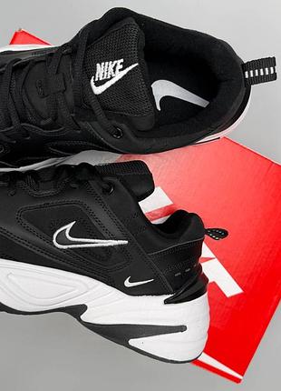 Nike m2k tekno w black white
