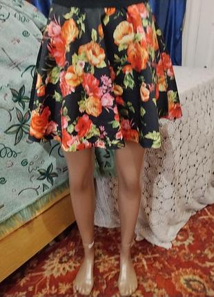 Спідниця квіти