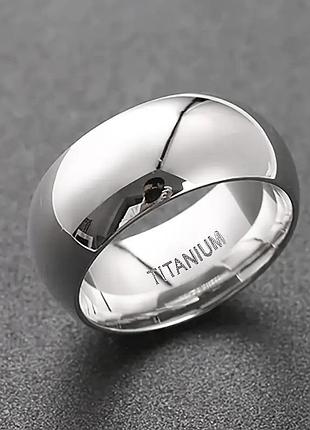 Классическое обручальное кольцо из титановой стали liresmina jewelry 6 мм серебристое размер 22