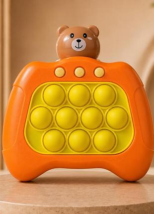 Электронная игра pop-it speed push game более 50 уровней 4 режима с подсветкой 12х13х6 см