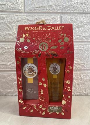 Подарочный набор roger & gallet bois d'orange женская парфюмированная вода 30 мл + гель для душа 50 мл (оригинал)