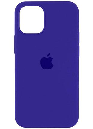 Чохол для смартфона silicone full case aa open cam for apple iphone 11 pro кругл 22,dark purple
