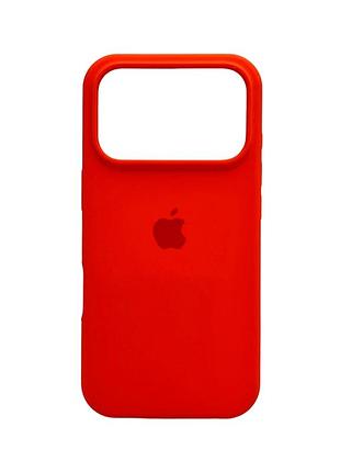 Чохол для смартфона silicone full case aa open cam for apple iphone 17 pro max 52,orange