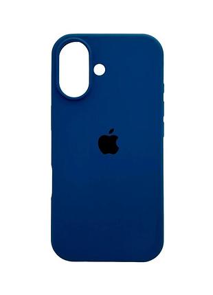 Чохол для смартфона silicone full case aa open cam for apple iphone 17 16,blue