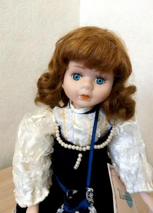 Фарфоровый коллекционная кукла vanessa collection porcelain doll