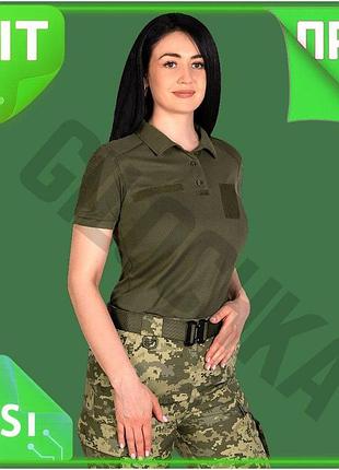 Ve поло женское camotec хаки new version xl для женщин в охранных структурах дышащая с антибактериальн n6w_ver