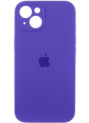 Чохол для смартфона silicone full case aa camera protect for apple iphone 14 22,dark purple