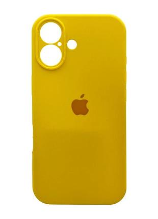 Чохол для смартфона silicone full case aa camera protect for apple iphone 17 56,sunny yellow