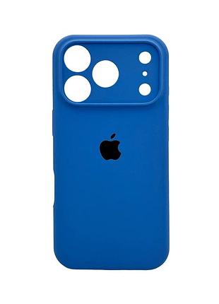 Чохол для смартфона silicone full case aa camera protect for apple iphone 17 pro 3,royal blue