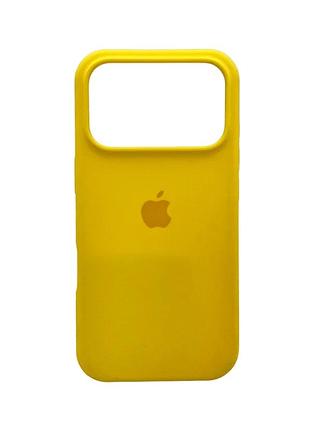 Чохол для смартфона silicone full case aa open cam for apple iphone 17 pro 56,sunny yellow