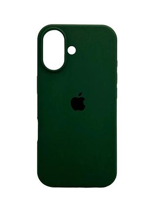 Чохол для смартфона silicone full case aa open cam for apple iphone 17 40,atrovirens
