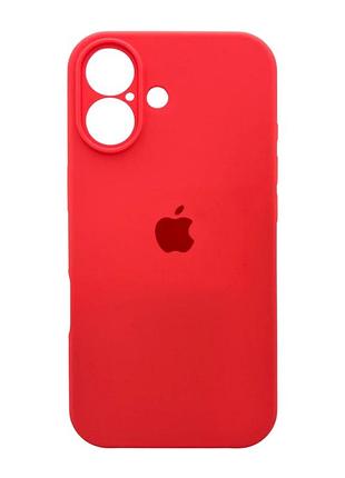 Чохол для смартфона silicone full case aa camera protect for apple iphone 17 50,pink orange