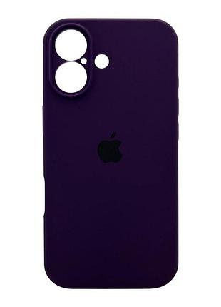 Чохол для смартфона silicone full case aa camera protect for apple iphone 17 59,berry purple