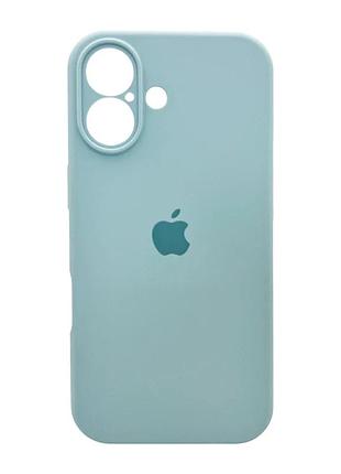 Чохол для смартфона silicone full case aa camera protect for apple iphone 17 27,mist blue